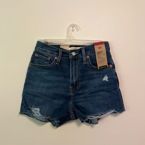 Levi’s high rise shorts